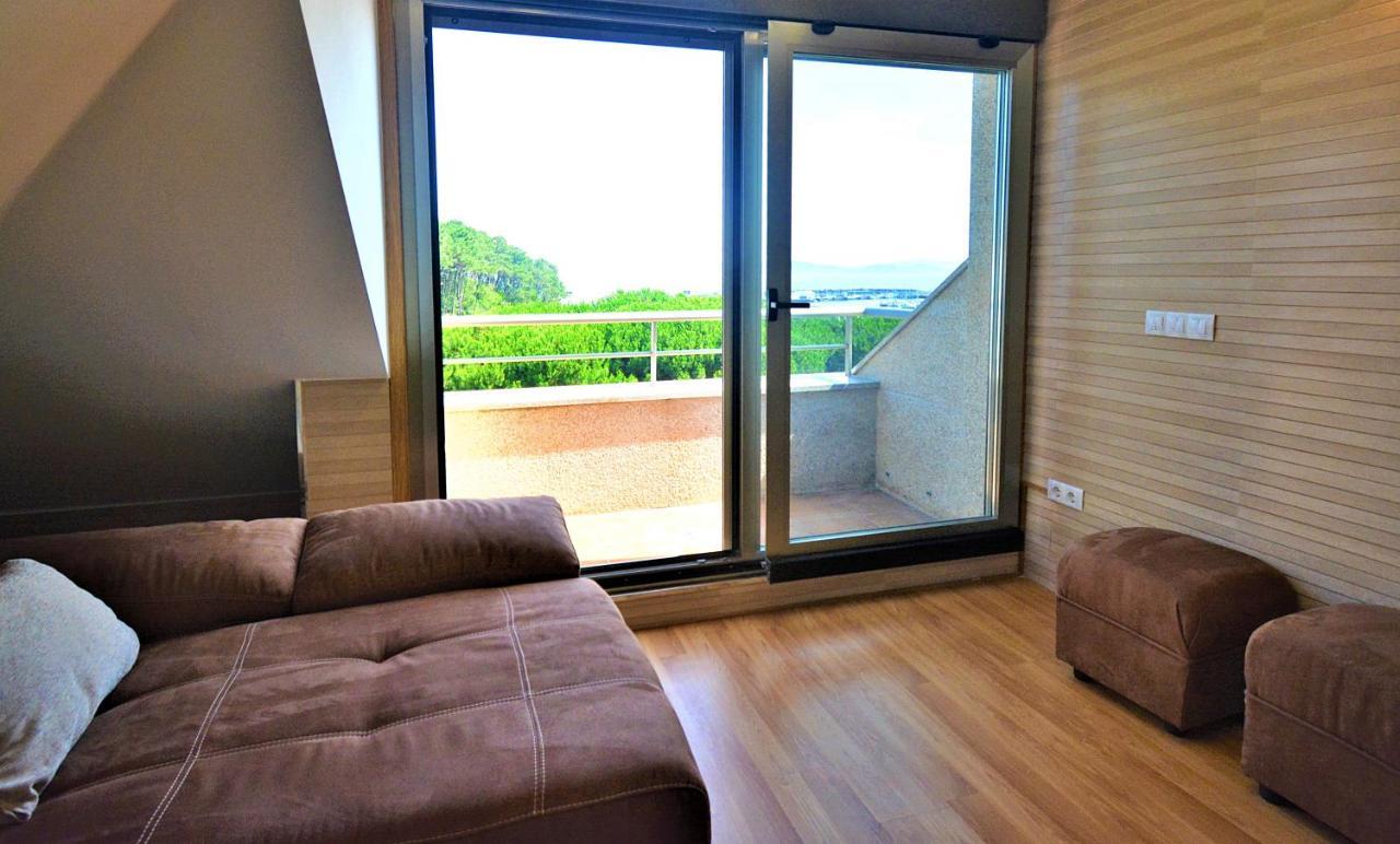 Appartement Atico De Playa Con Vistas En Baltar - Sanxenxo à Portonovo Extérieur photo